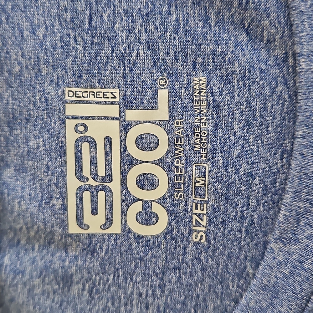32 Degrees Cool Ultra Soft Sleepwear Royal Blue Heather NWOT - Picture 5 of 6